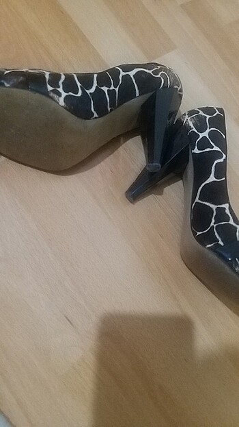 38,5 Beden çeşitli Renk Leopar desenli stiletto