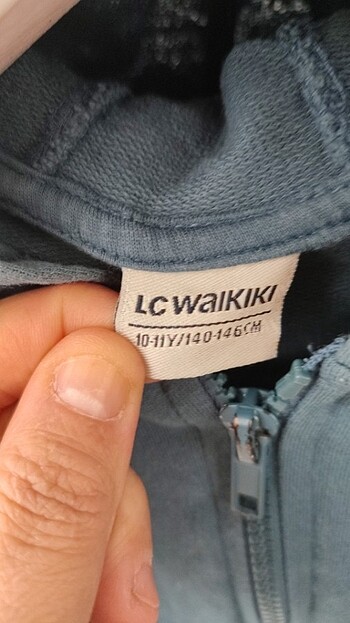 LC Waikiki Erkek çocuk kapşonlu penye hırka
