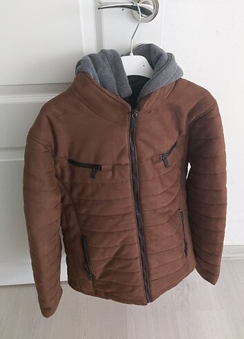 Erkek kadife spor mont