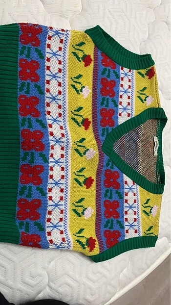 universal Beden Vintage kazak renkli