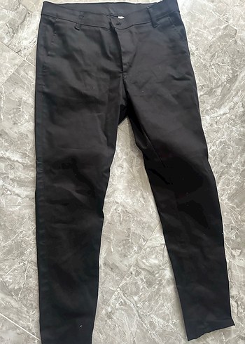 Düğmeli Erkek Kumaş Pantolon - Görsel 2