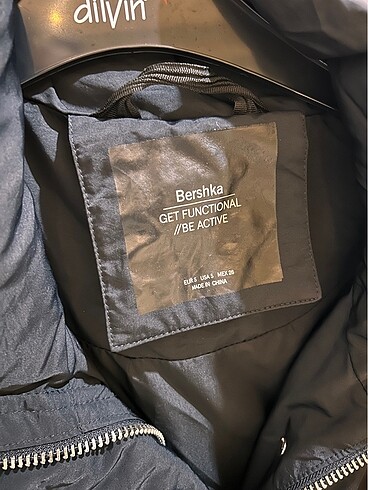 Bershka Şişme mont kaban uzun