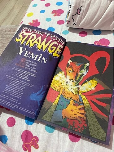 Beden Renk Doktor strange -Yemin çizgi romanı