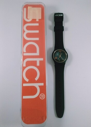 Beden siyah Renk Swatch bayan kol saati