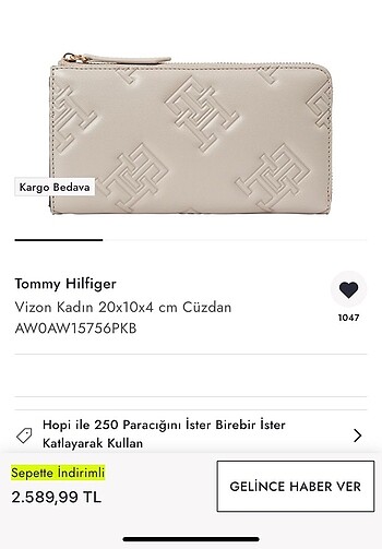 Tommy Hilfiger Tommy Hılfıger Cüzdan