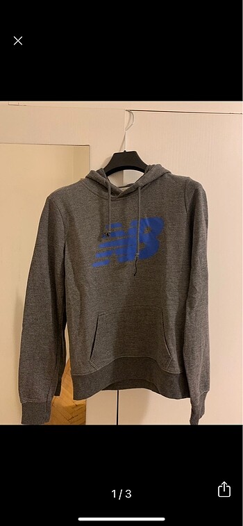 New Balance gri sweatshirt