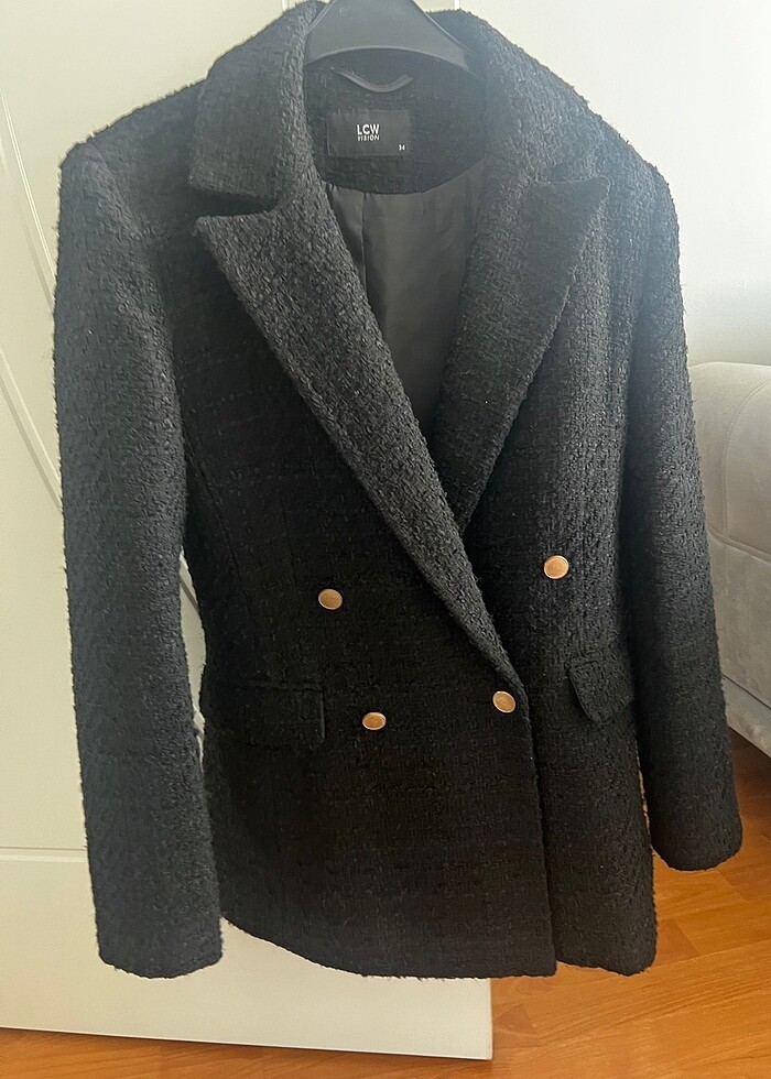 Kışlık blazer ceket - Görsel 4