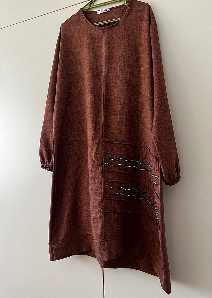Kahverengi tunik - Görsel 2