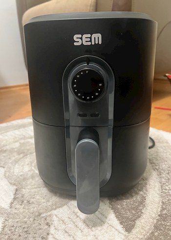 SEM Siyah Gri 3,5 lt Sıfır kutu Airfryer. - Görsel 3