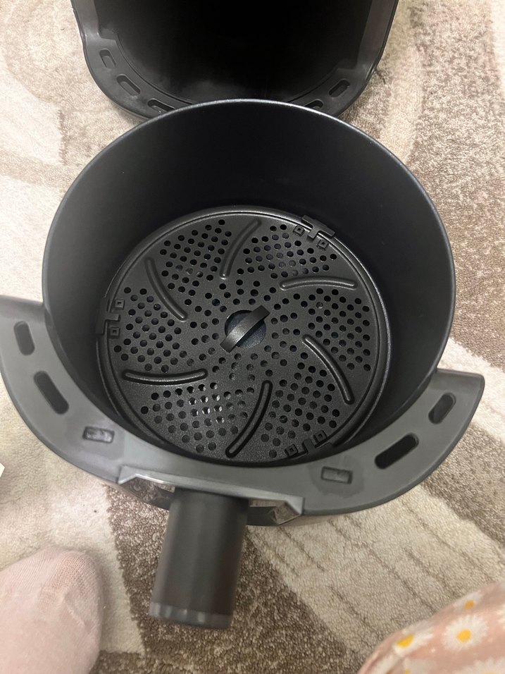 SEM Siyah Gri 3,5 lt Sıfır kutu Airfryer. - Görsel 5