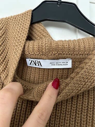 m Beden ZARA SÜVETER