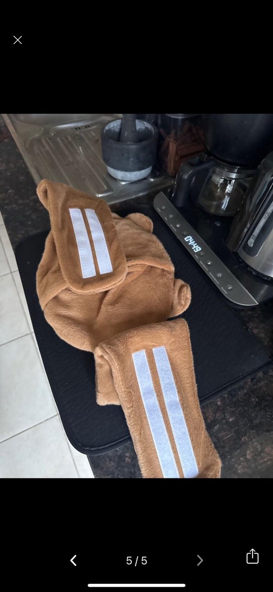 Kahverengi Peluş Ayı Oyuncak sıcak su torbası - Görsel 4