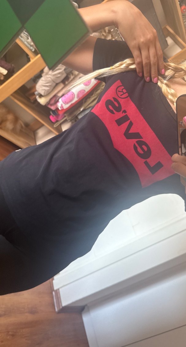 Siyah Pamuk Tişört - Görsel 2