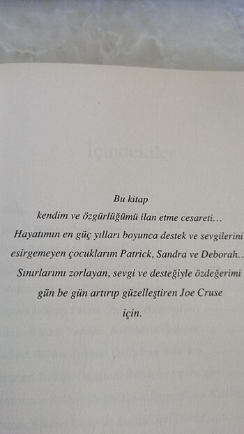  KIYMETİNİZİ BİLİN, SHARON WEGSCHEIDER_CRUSE