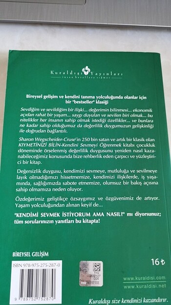  Beden Renk KIYMETİNİZİ BİLİN, SHARON WEGSCHEIDER_CRUSE