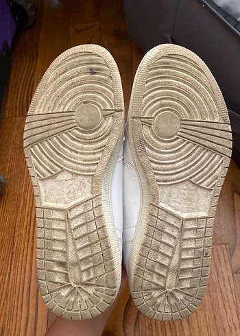 Bilekli beyaz kadın Spor Ayakkabı - Görsel 8