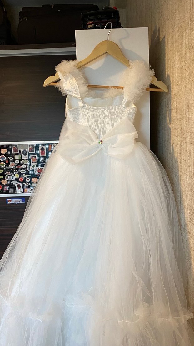 Beyaz Kız Çocuk Gelinlik - Görsel 2