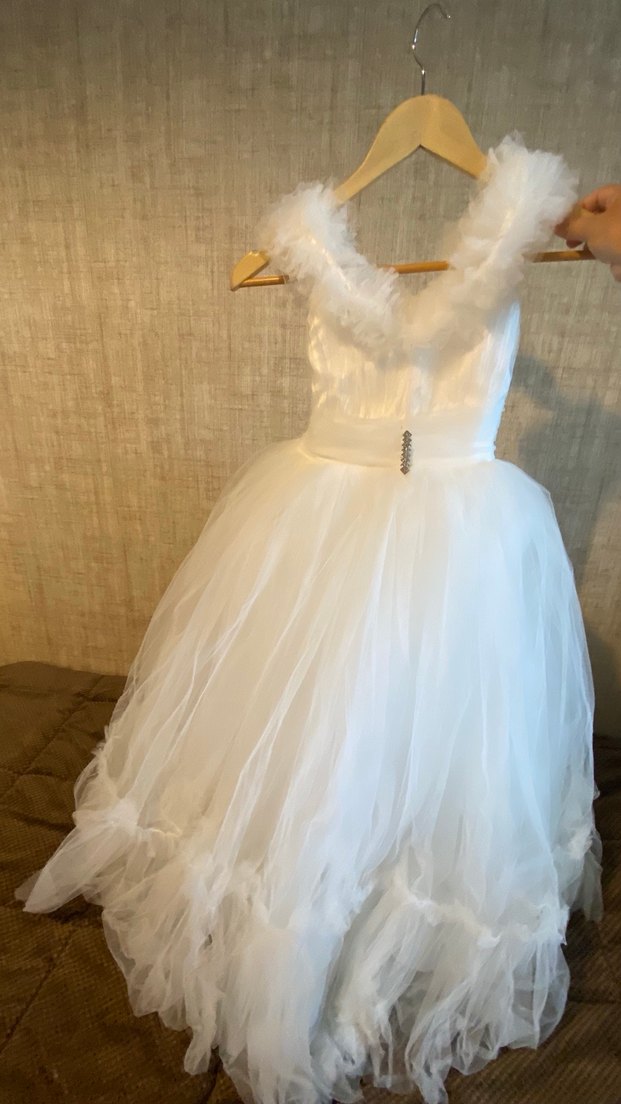 Beyaz Kız Çocuk Gelinlik - Görsel 3