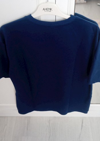 Champion Mavi Kadın Kısa Kollu Tişört - Görsel 3