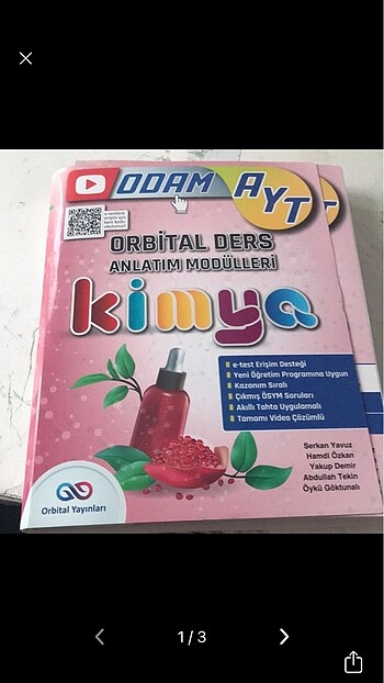 Orbital ayt kimya