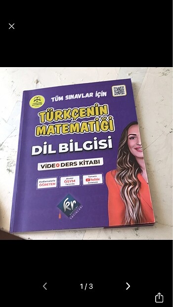 Türkçenin matematiği dil bilgisi video ders defteri