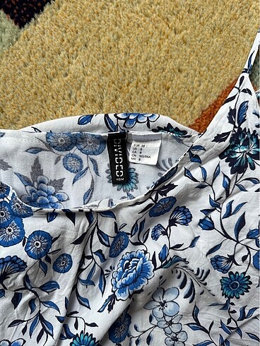 38 Beden H&M çiçekli elbise