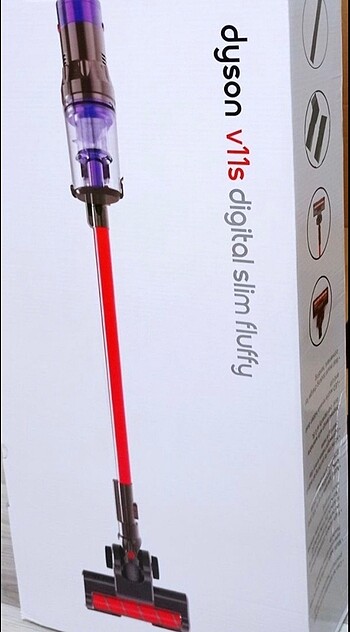 Dyson v11 digital slim fluffy sıfır ürün