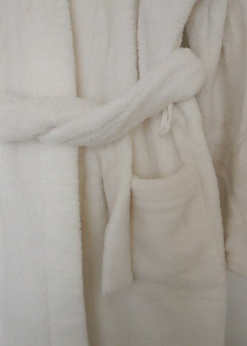 Beyaz Bohem Tarzı sabahlık - Görsel 2