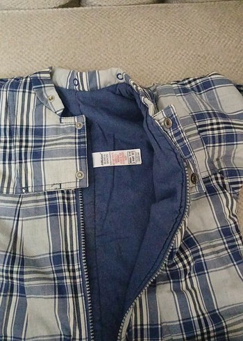 Mavi Gri Bebek Erkek Tulum - Görsel 3