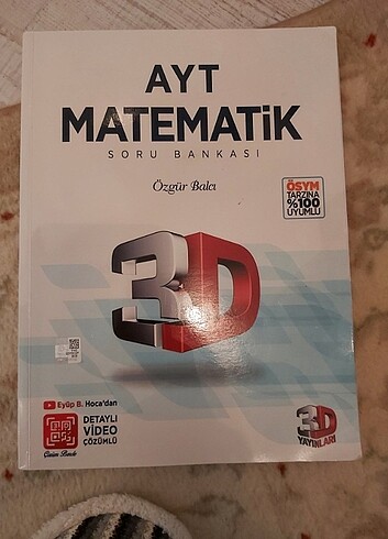 3D yayınları ayt matematik soru bankası