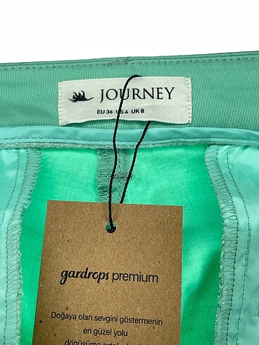 38 Beden yeşil Renk Journey Jean / Kot %70 İndirimli.