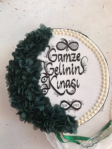 Tasarımcı Gelin tefi 