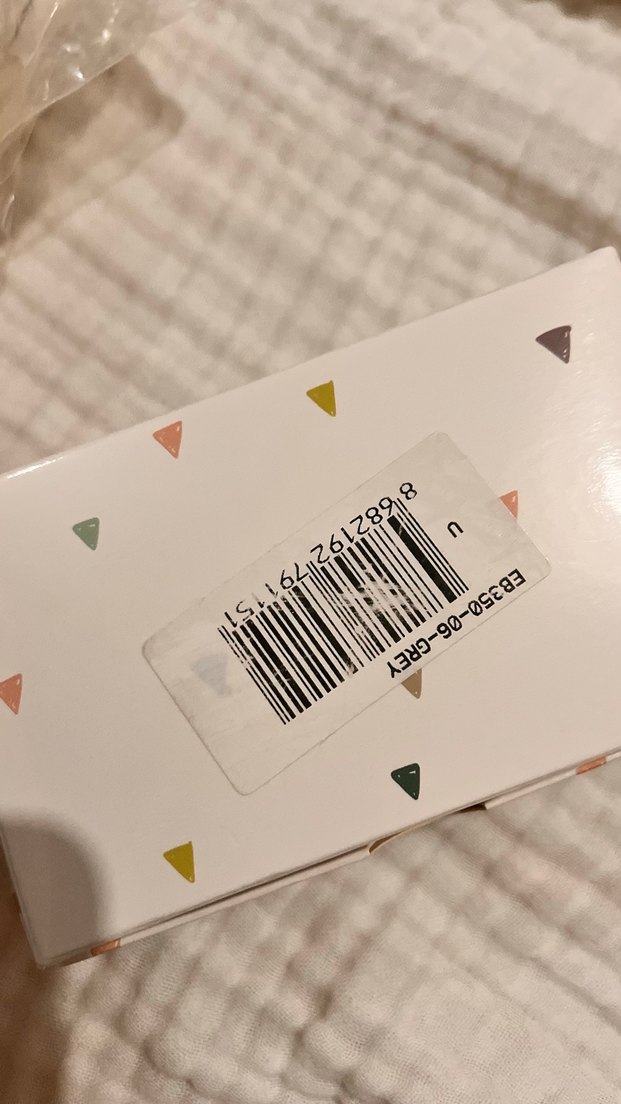 Gri Erkek Çocuk Sıcak Kürklü Terlik 0-6 ay uyumlu - Görsel 4