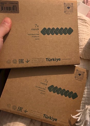 Caramell Pamuk Bebek Bezi Seti - Görsel 2