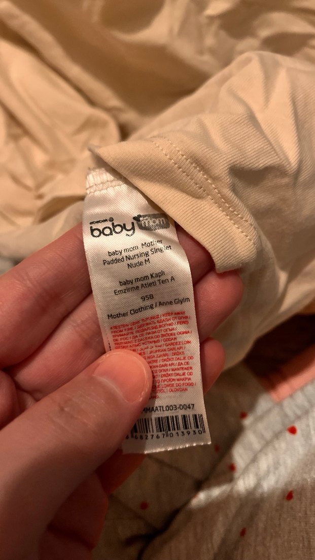 Bej Renkli emzirme atleti - Görsel 3