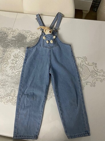Zara Oyuncaklı Kot Salopet