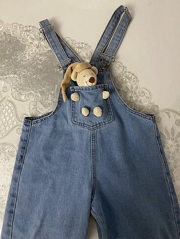 Zara Zara Oyuncaklı Kot Salopet