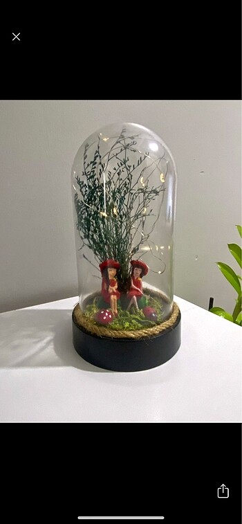 Led Işıklı Figürlü Küre