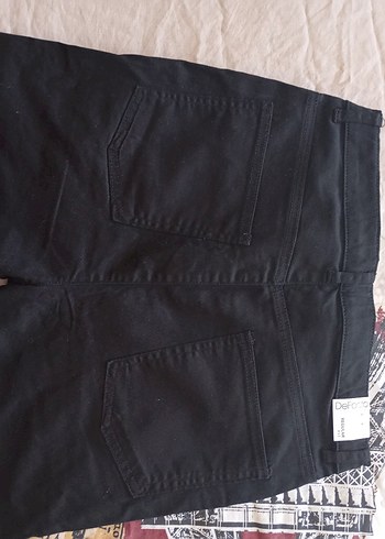13-14 Yaş Beden siyah Renk Siyah Regular Fit Midi Erkek Pantolon