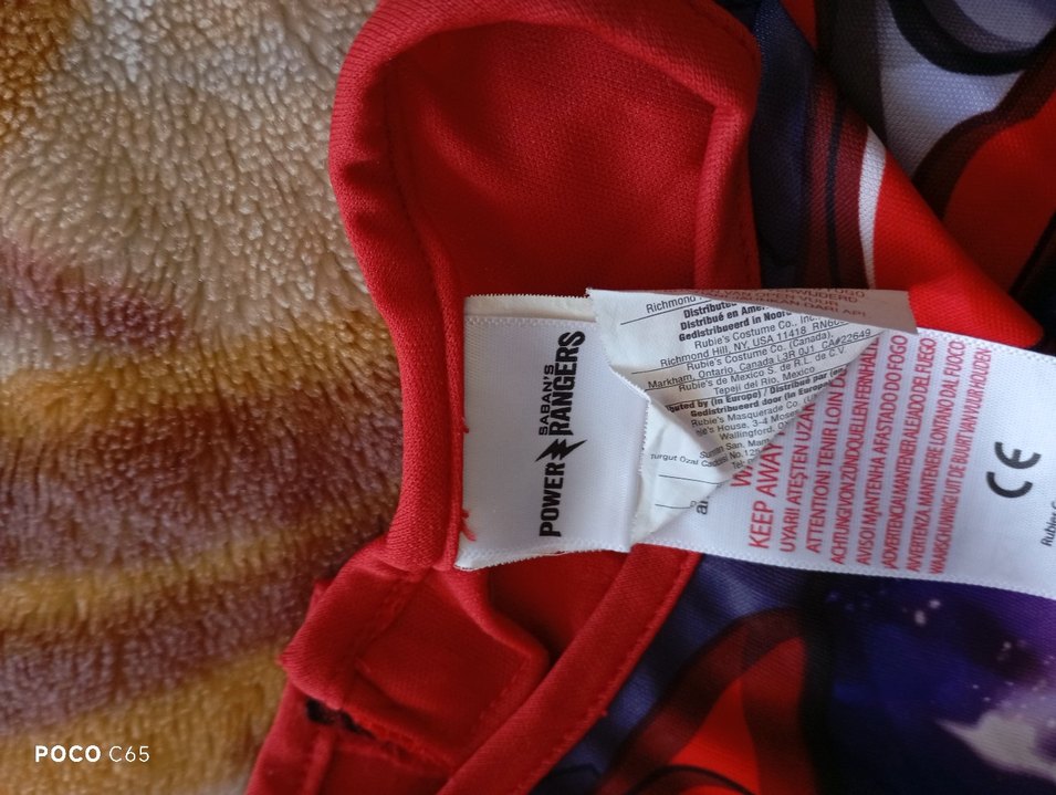 Power Rangers kostümü - Görsel 5