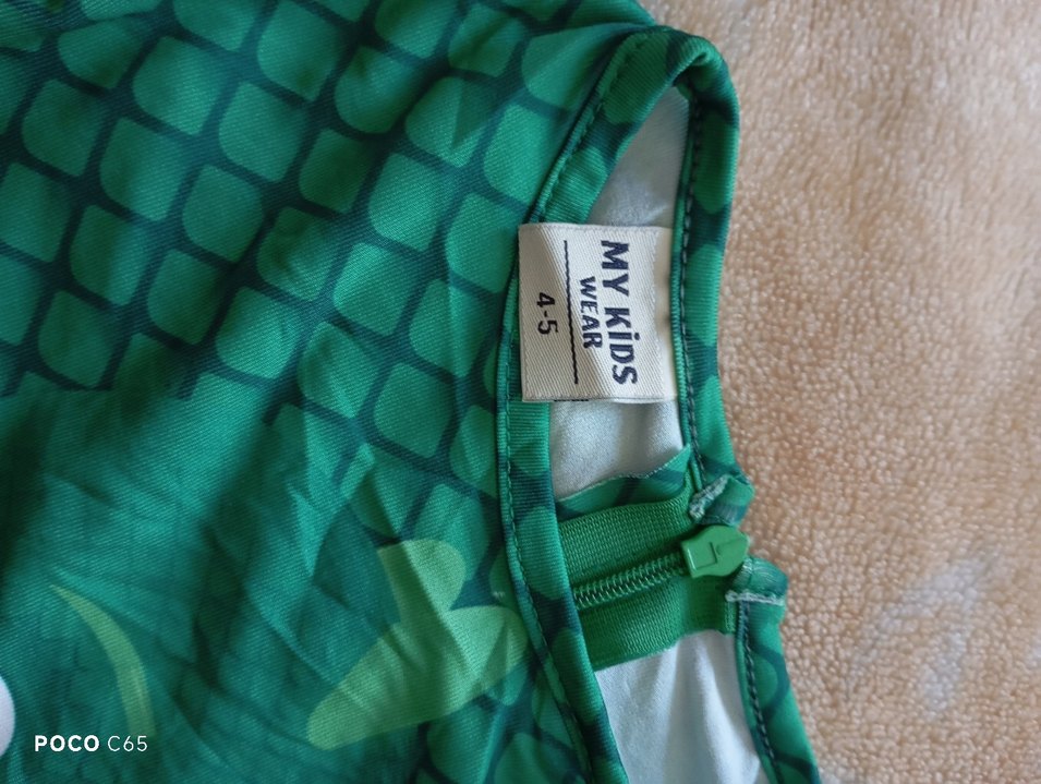 PJ Masks Baskılı Yeşil Çocuk Tulum - Görsel 4