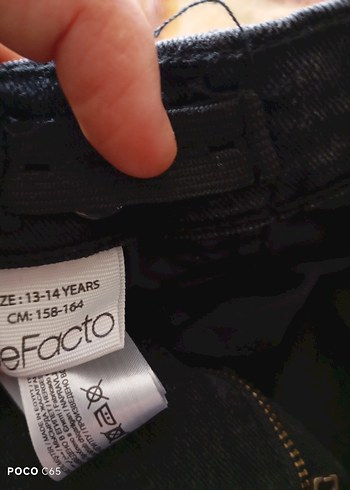 Siyah kot pantolon - Görsel 2