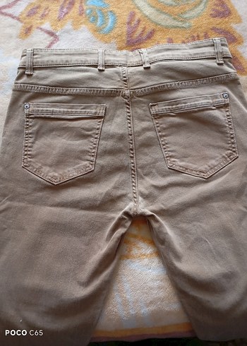 Regular Fit Kahverengi Kot Erkek Pantolon - Görsel 4