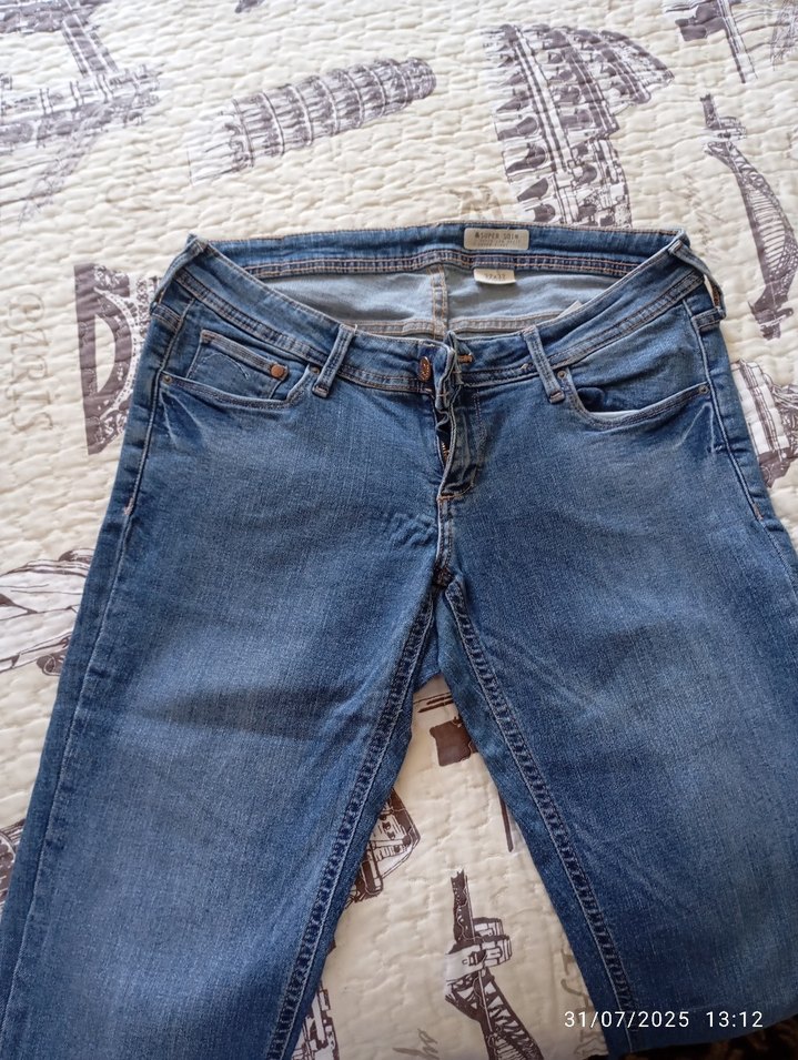 Mavi Normal Kesim Denim Kadın Kot Pantolon - Görsel 2