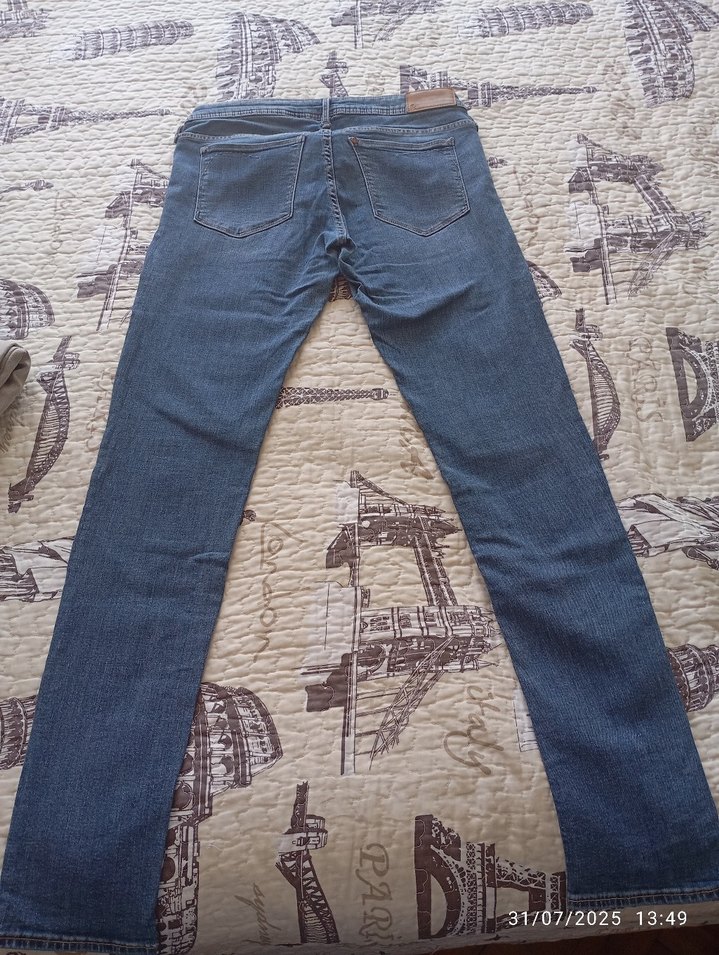 Mavi Normal Kesim Denim Kadın Kot Pantolon - Görsel 5