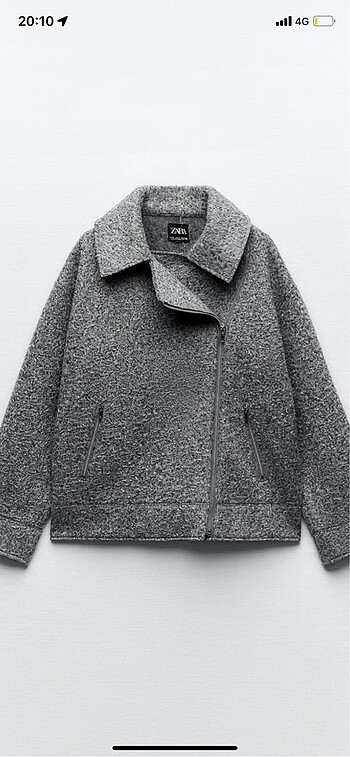 ZARA BUKLET BIKER CEKET