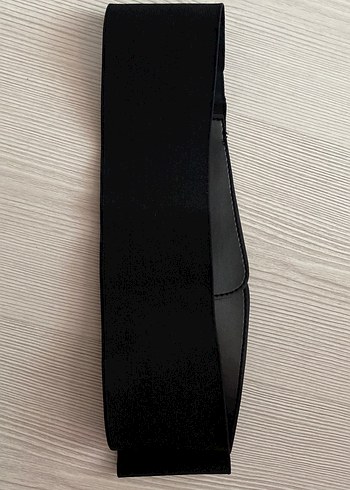 Diğer Siyah Deri Gotik Kadın Kemer