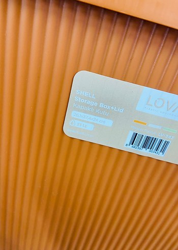 Beyaz Kapaklı Büyük Saklama Kutusu - Görsel 6