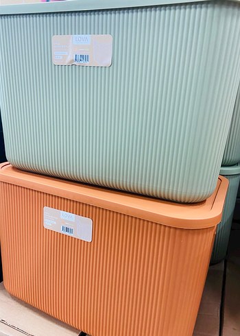 Beyaz Kapaklı Büyük Saklama Kutusu - Görsel 4