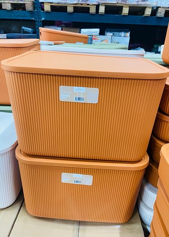 Beyaz Kapaklı Büyük Saklama Kutusu - Görsel 2